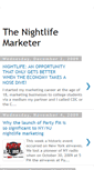 Mobile Screenshot of nightlifemarketer.blogspot.com