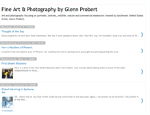 Tablet Screenshot of glennprobert.blogspot.com