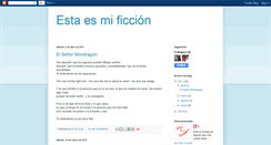 Desktop Screenshot of estaesmificcion.blogspot.com