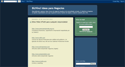 Desktop Screenshot of bizvinci.blogspot.com