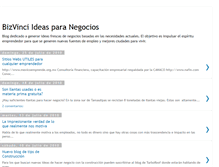 Tablet Screenshot of bizvinci.blogspot.com