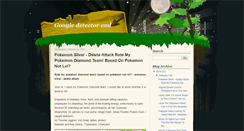 Desktop Screenshot of googl-detecto-e.blogspot.com