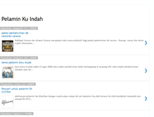 Tablet Screenshot of pelamin2u.blogspot.com