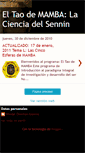 Mobile Screenshot of eltaodemamba.blogspot.com