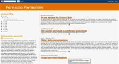 Desktop Screenshot of ferruccioformentini.blogspot.com