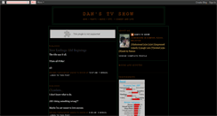 Desktop Screenshot of danstvshow.blogspot.com