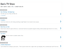 Tablet Screenshot of danstvshow.blogspot.com