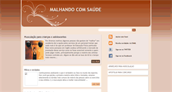 Desktop Screenshot of malhandocomsaude.blogspot.com