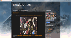 Desktop Screenshot of paixaojoias.blogspot.com