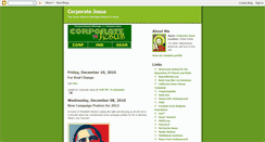 Desktop Screenshot of corporatejesus.blogspot.com