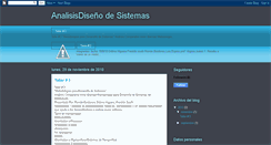 Desktop Screenshot of analisisdesistemas2010grupo2.blogspot.com