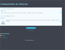 Tablet Screenshot of analisisdesistemas2010grupo2.blogspot.com
