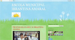 Desktop Screenshot of escolaibrantina.blogspot.com