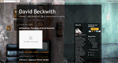 Desktop Screenshot of davebeckwith.blogspot.com