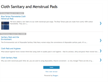 Tablet Screenshot of clothsanitarypads.blogspot.com