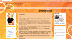 Desktop Screenshot of emagrecimentodaglydi.blogspot.com