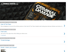 Tablet Screenshot of criminaldamageblog.blogspot.com