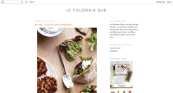 Desktop Screenshot of jevoudraisque.blogspot.com