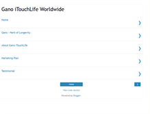Tablet Screenshot of gano2u.blogspot.com