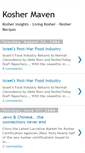 Mobile Screenshot of koshermaven.blogspot.com