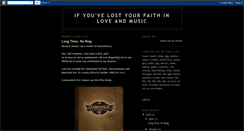 Desktop Screenshot of ifyouvelostyourfaithinloveandmusic.blogspot.com