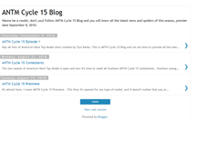Tablet Screenshot of antmcycle15.blogspot.com
