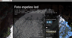 Desktop Screenshot of espeleoleg.blogspot.com