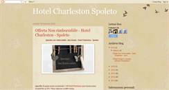 Desktop Screenshot of hotelcharlestonspoleto.blogspot.com