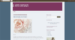 Desktop Screenshot of ajenidesign.blogspot.com