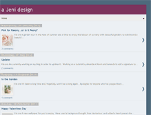 Tablet Screenshot of ajenidesign.blogspot.com