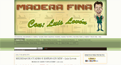 Desktop Screenshot of madera-fina.blogspot.com