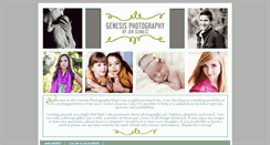 Desktop Screenshot of genesisphotographyonline.blogspot.com