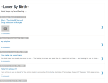 Tablet Screenshot of lonerbybirth.blogspot.com
