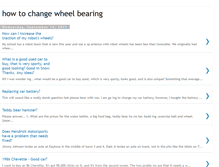 Tablet Screenshot of howtochangewheelbearing.blogspot.com