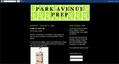 Desktop Screenshot of parkavenueprep.blogspot.com