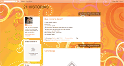 Desktop Screenshot of 21historias.blogspot.com