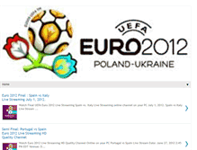 Tablet Screenshot of euro2012livestreaming.blogspot.com