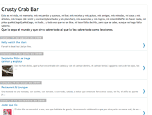 Tablet Screenshot of crustycrabbar.blogspot.com