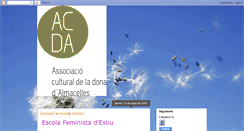 Desktop Screenshot of donesdalmacelles.blogspot.com