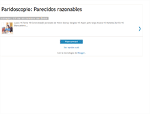 Tablet Screenshot of paridoscopiooparecidos.blogspot.com