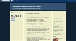 Desktop Screenshot of brasilianska-svenska.blogspot.com