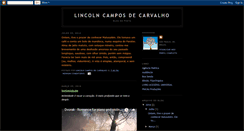 Desktop Screenshot of lincolncarvalho.blogspot.com