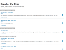 Tablet Screenshot of beardofthedead.blogspot.com