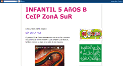 Desktop Screenshot of infantilzonasurvero.blogspot.com