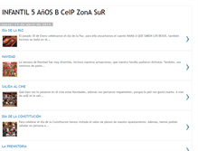 Tablet Screenshot of infantilzonasurvero.blogspot.com