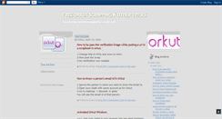 Desktop Screenshot of free-orkut-tricks.blogspot.com