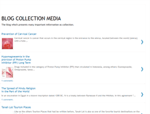 Tablet Screenshot of blogcollectionmedia.blogspot.com