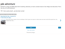 Tablet Screenshot of pdxadventure.blogspot.com