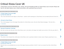 Tablet Screenshot of critical-illness-cover-uk.blogspot.com