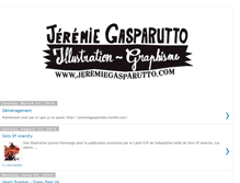 Tablet Screenshot of jrmie-g-illustration.blogspot.com